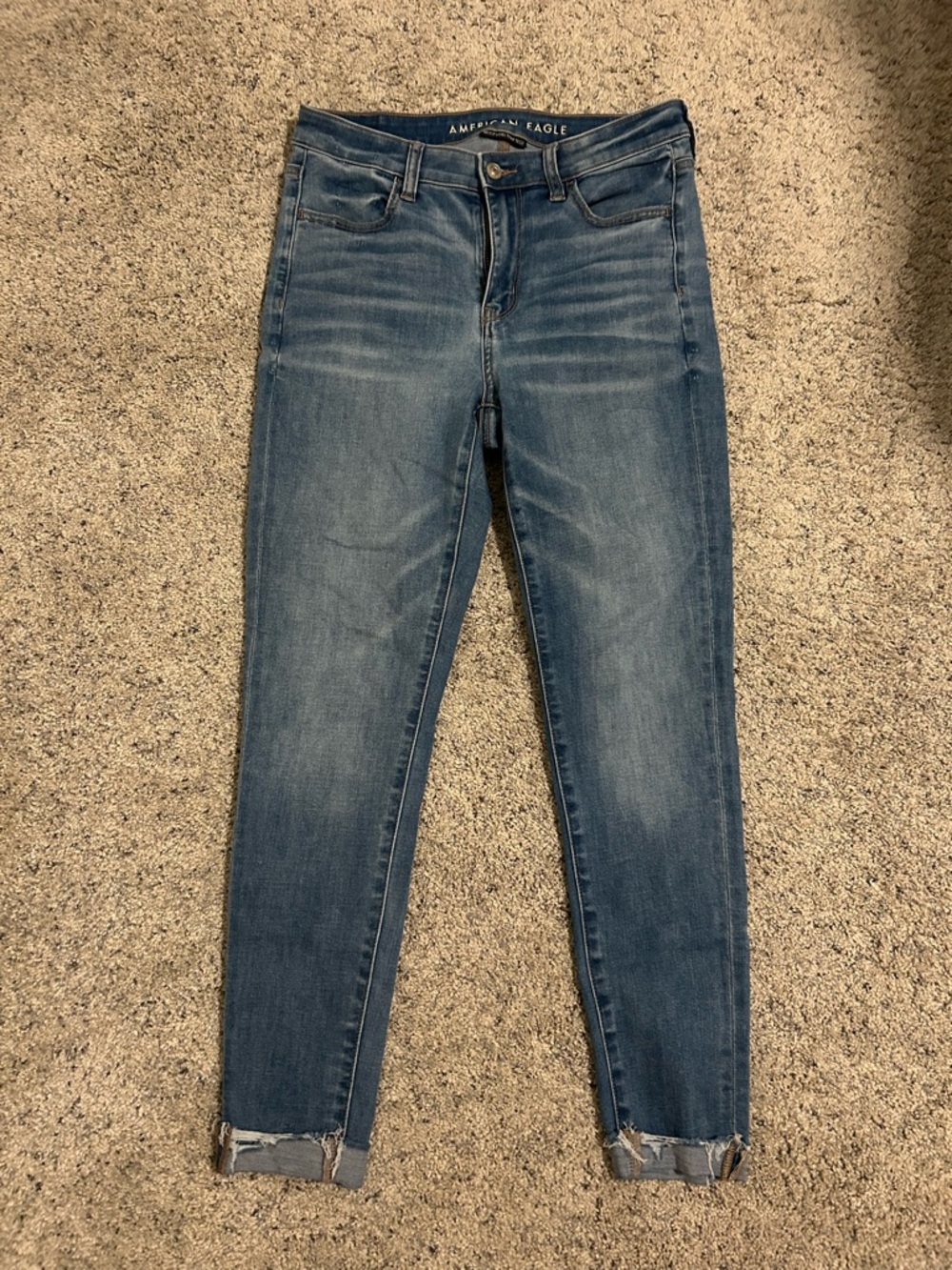 American Eagle Dark Blue Skinny Jeans